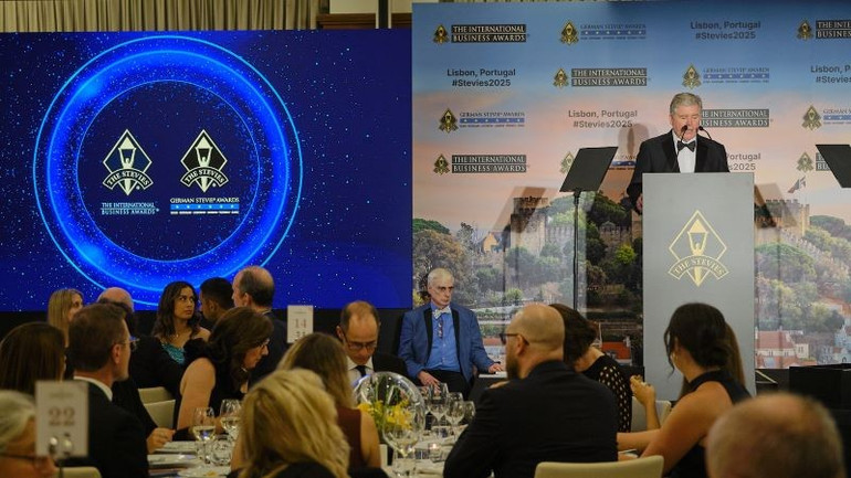 The 2025 International Business Awards (IBA) ceremony took place on October 10 (local time) in Lisbon, Portugal. (Photo: Organizing Committee)